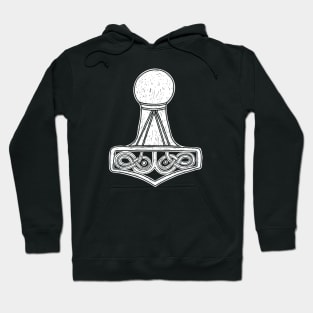 Knotwork Mjolnir Hoodie